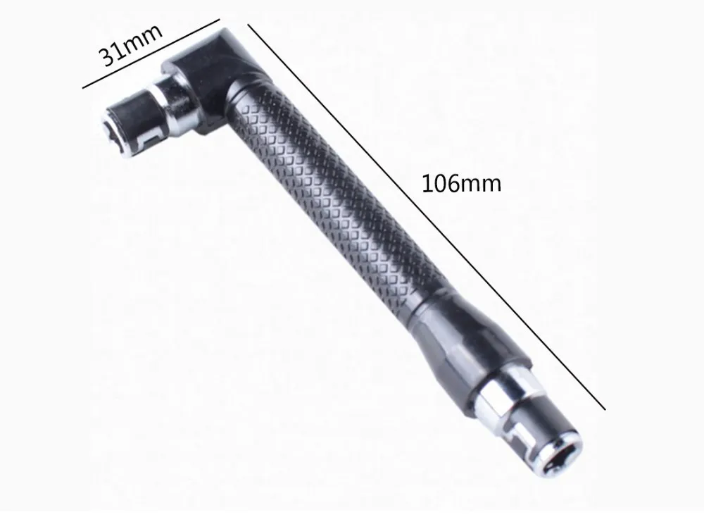 L-shape Mini Double Head Socket Wrench Suitable For Routine Screwdriver Bits Utility Tool