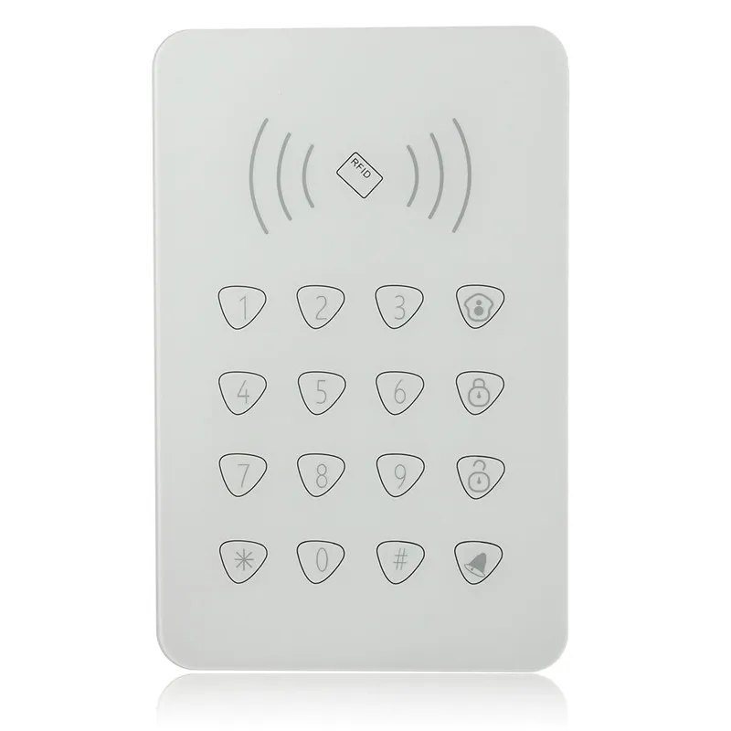 Touchable RFID Keypad For Smart Home WiFi GSM Alarm External Remote ...
