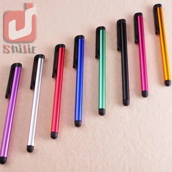 Caneta Stylus Capacitiva Universal para Iphone 6 5 5S Caneta Touch para Celular Para Tablet Cores Diferentes lot4138448