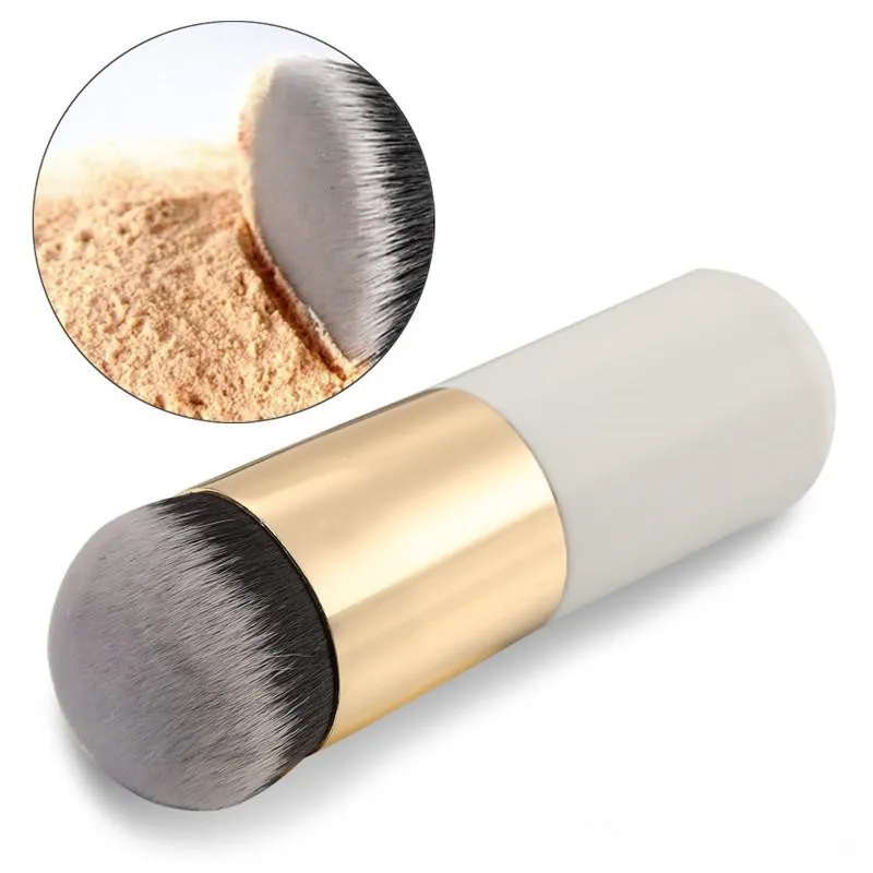 基礎BBクリーム粉の化粧品化粧品メイクアップブラシフラットヘッドソフトヘア化粧道具DHL送料無料