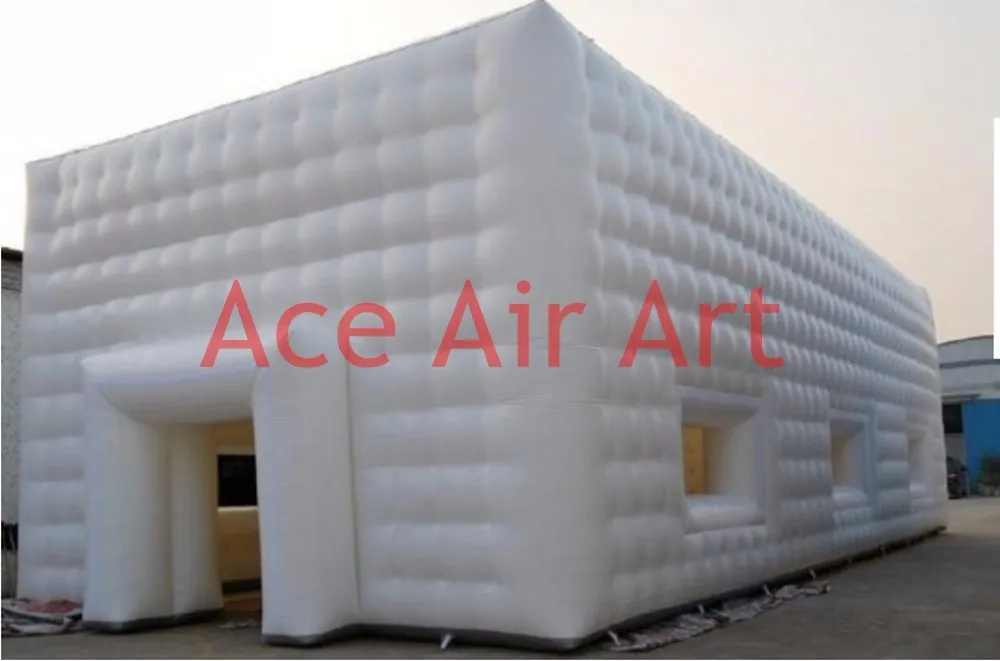 Grande maison gonflable de tente de mariage gonflable pour la cabine de peinture gonflable de location fabriquée en Chine avec la taille faite sur commande