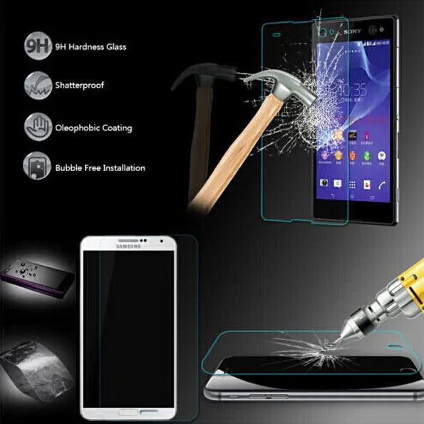 Tempered Glass For Asus Zenfone 6/5/4/4.5/2/C/2mini/X002/ZE500 KL/ZE551 ML/ Screen Protector 