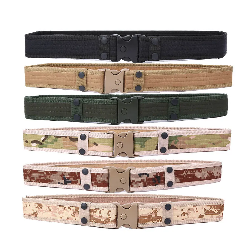 Outdoor Tactical Belt Sports Army Camo Gear Camouflage Paintball Airsoft Army Polowanie Shooting No10-009