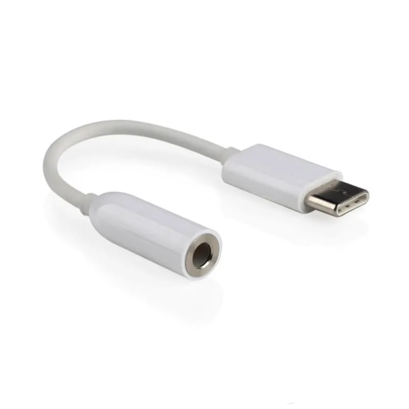 Adaptateur de câble d'écouteurs USB type-c vers 35mm, haut-parleur femelle, pratique, pour Xiaomi 6, Huawei P10 Oppo R111480854, nouveau
