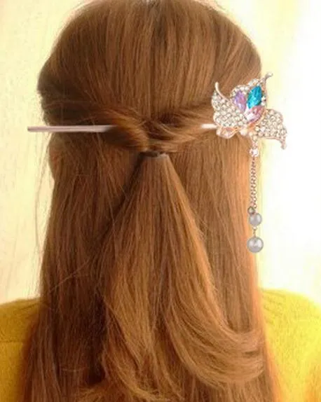 High quality Step up the headdress bride tassel hairpin hair fashion women hairpin hot FZ037 a 