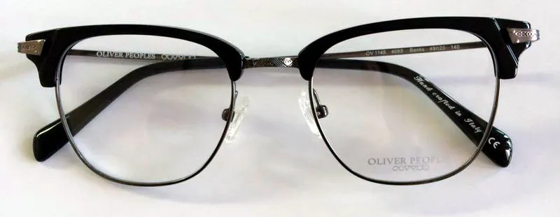 New 2017 Brand Designer OV1145 Performance Spectacle Half Frame for Women and Men Fashionable glasses Frame Google With Original C1593706