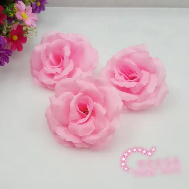 20 Fiori Artificiali In Seta, Teste Miste 1,5-5 Cm, Colori Bianco/rosa/viola, Per Decorazioni Fai Da Te, Matrimoni, Casa