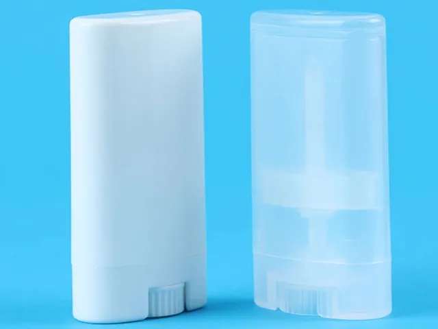 Brand new 15g plastic Deodorant tubes DIY lipstick tube 15g empty lip balm bottle