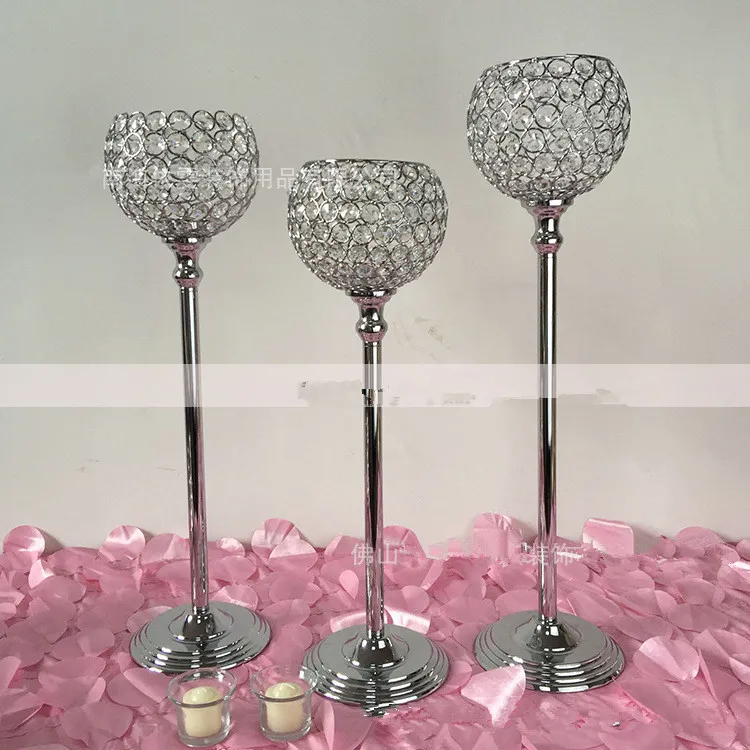 Crystal Pillar for Wedding Walkway,Wedding Decoration Crystal candle Pillar