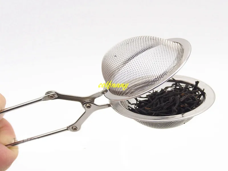 / mycket snabb frakt te Infuser Rostfritt stål Te Potte Infuser Sphere Mesh Tea Balls 4.5cm