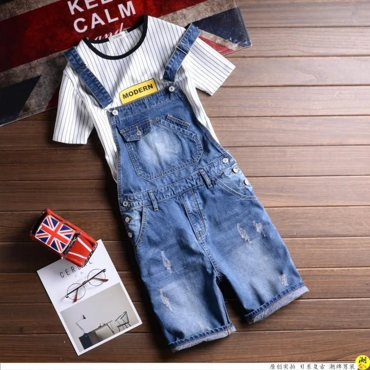 Overoles cortos para hombre sale