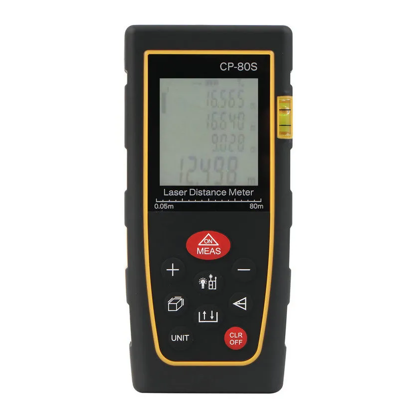 CP-80S 80M Handheld Digital Laser Distance Meter Range Finder Measure Diastimeter Rangefinders