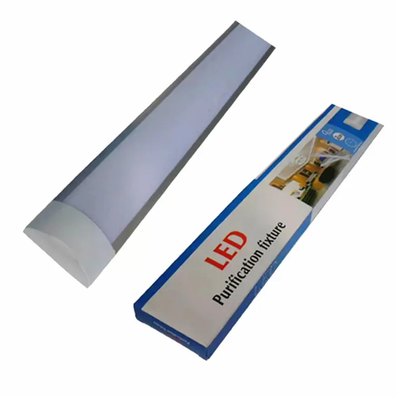 Hot LED tube Indoor lighting LED Batten tube light for home office supermarket using 2 Ft 3 Ft 4 Ft LED purification fixture