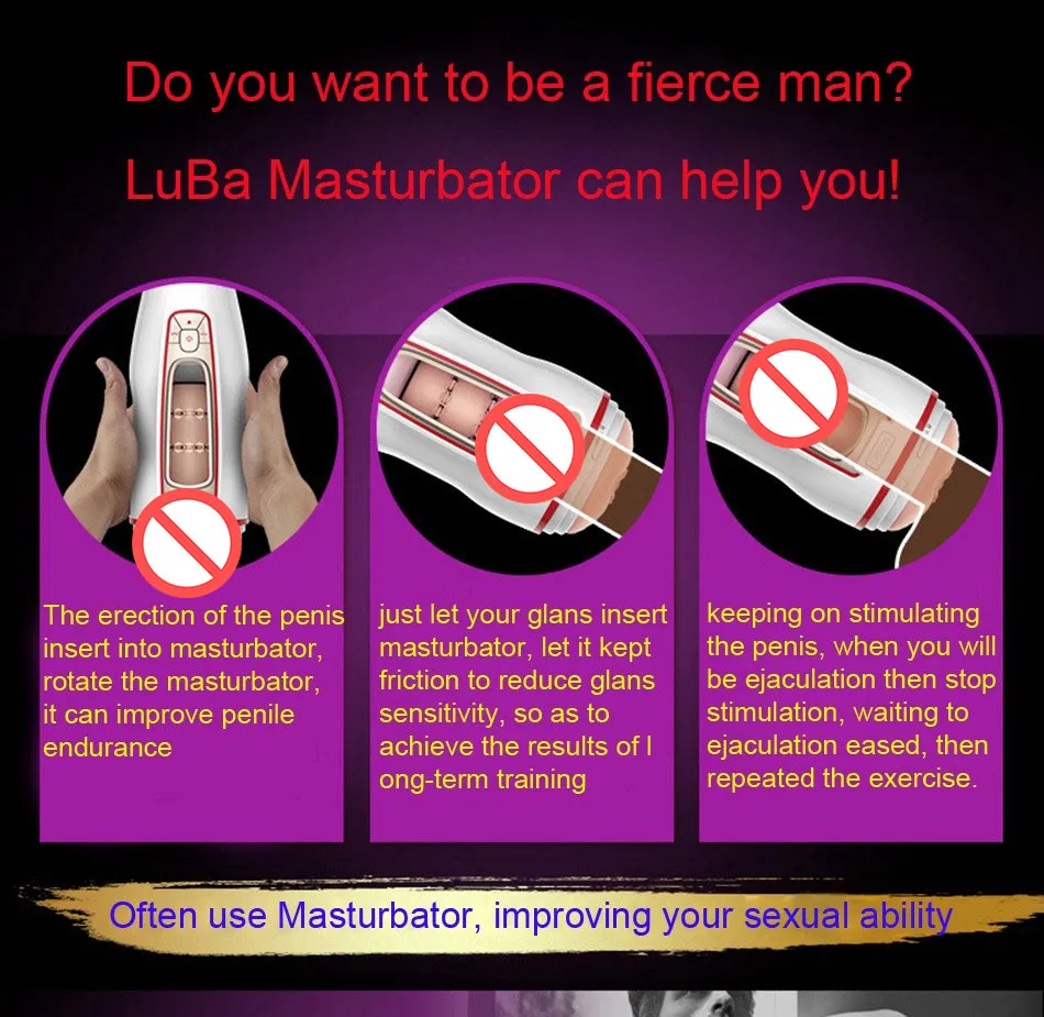 Leten Electric Automatic Masturbation Cup人工膣強い吸い振動雄マスターベーター格納式の大人のおもちゃを男性5851058