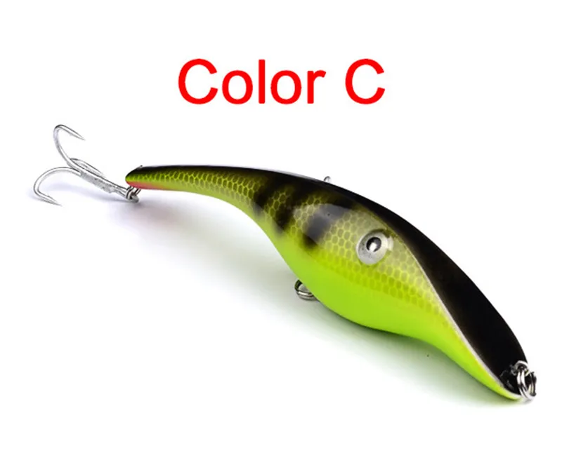 Nuovi colori vivaci Matita laser Crankbait 14,5 cm 44 g Pesca a mosca Grandi esche Swimbait immersioni profonde