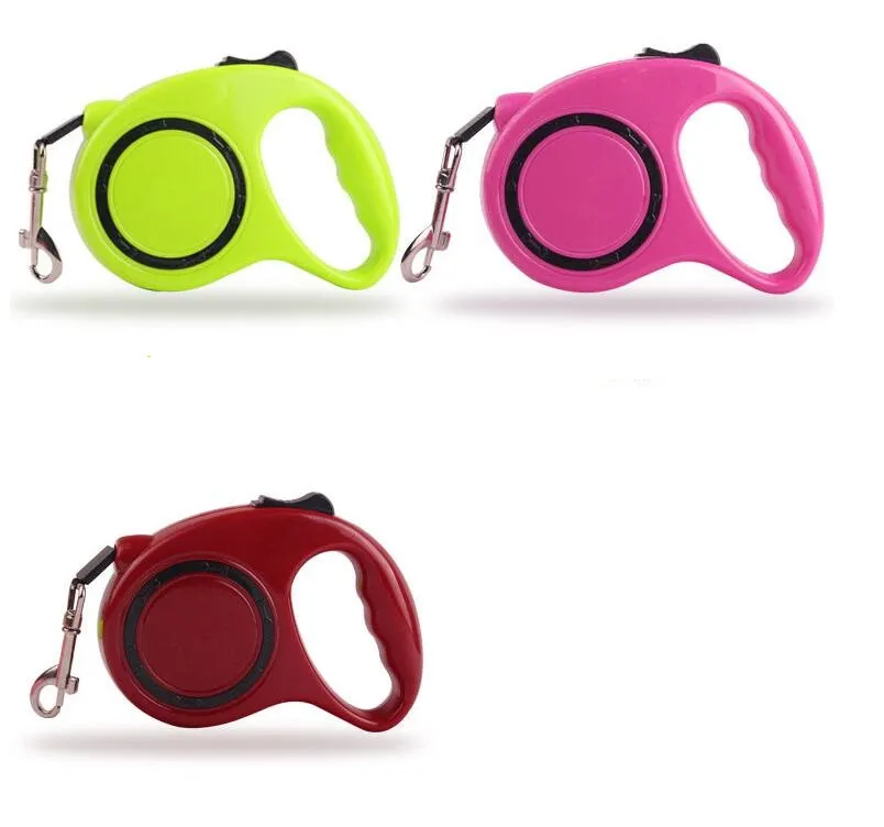 3m Retractable Extendable Pet Leash Dog Lead Leash Training Tape 20kg BM Pet Dog Collar Leashes