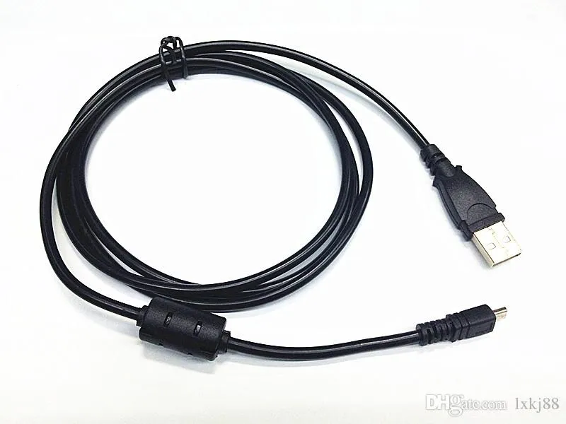 USB DC Batteriladdare +Data Sync Cable Cord Lead för Nikon Coolpix S3500 -kamera