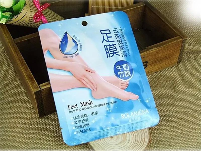 Exfoliating Peel Foot Care Mask Baby Soft Feet Remove Hard Dead Skin Callus Care Professional sox treatments via DHL free shipment