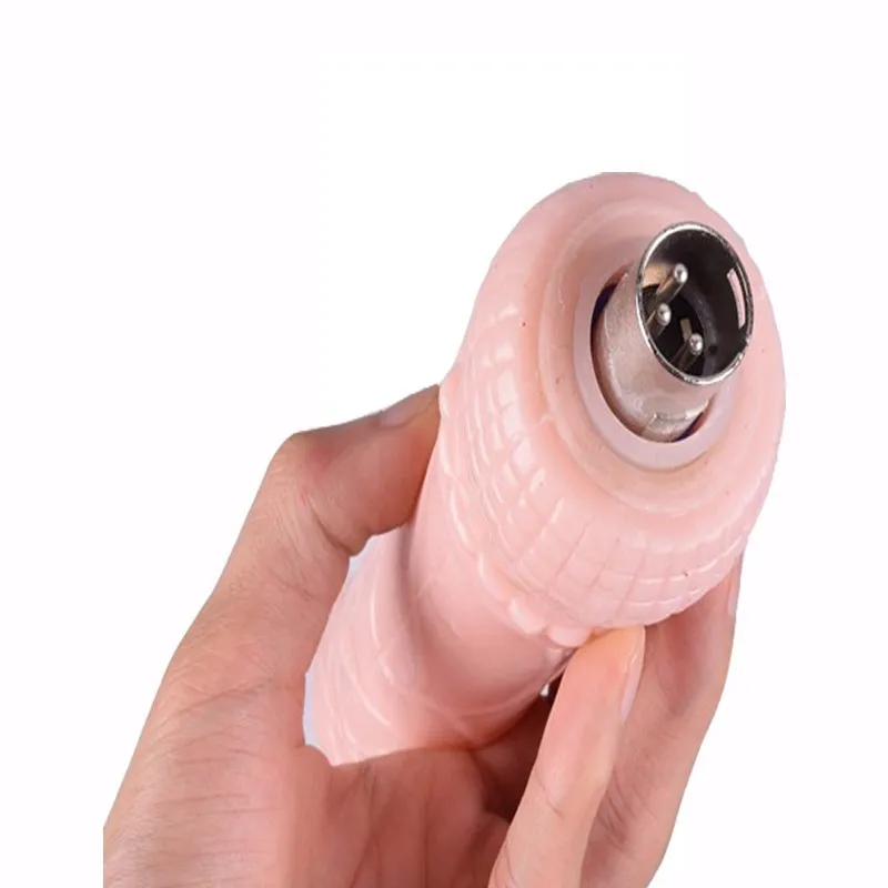 Automatisk Sex Machine Flesh Dildo Attachment Sex Love Machine Masturbator With Strong Sucker Retractable Onani Sexleksaker