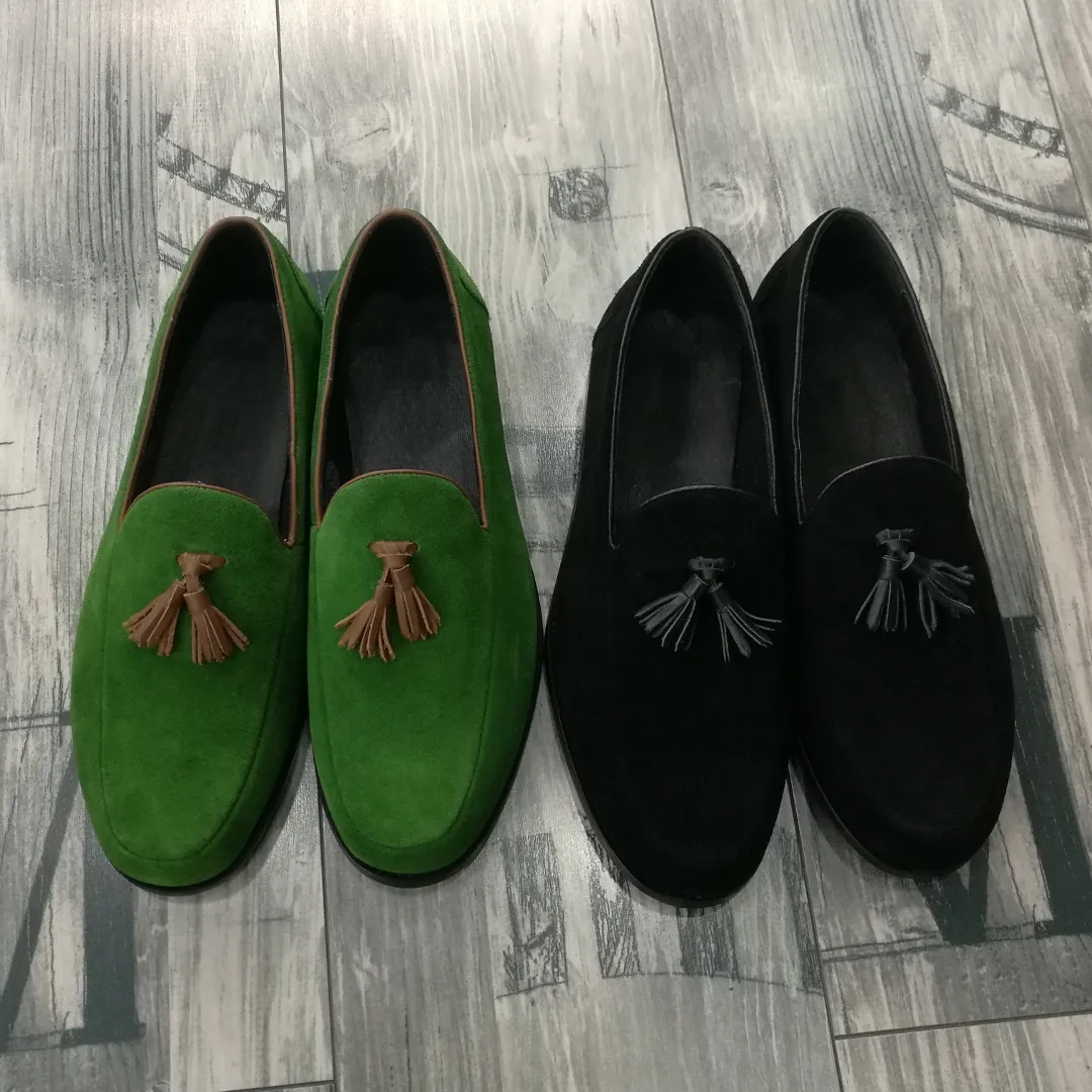 Mocasines verdes hombre cheap