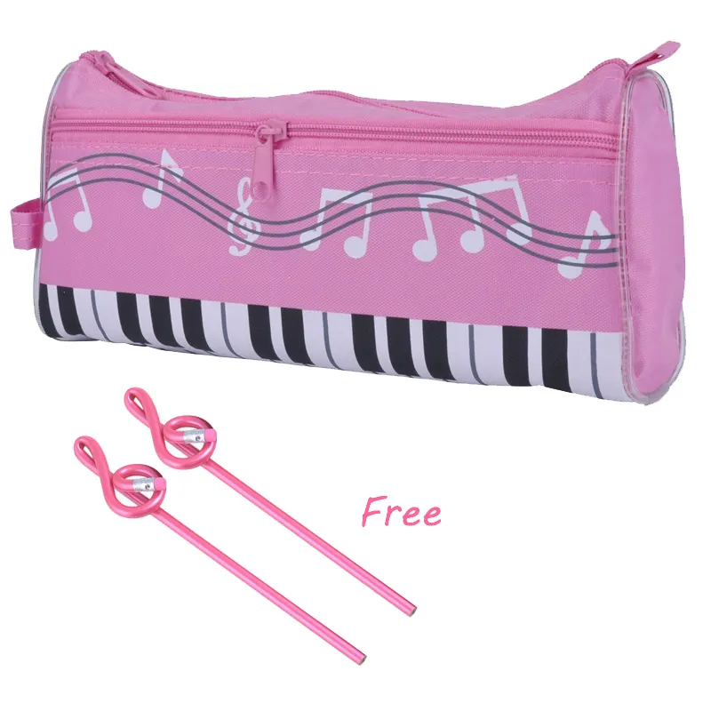 Crayon crayon sac crayon piano sac clavier coque en tissu oxford boîtier à fermeture éclair zipper crayon socker3326227