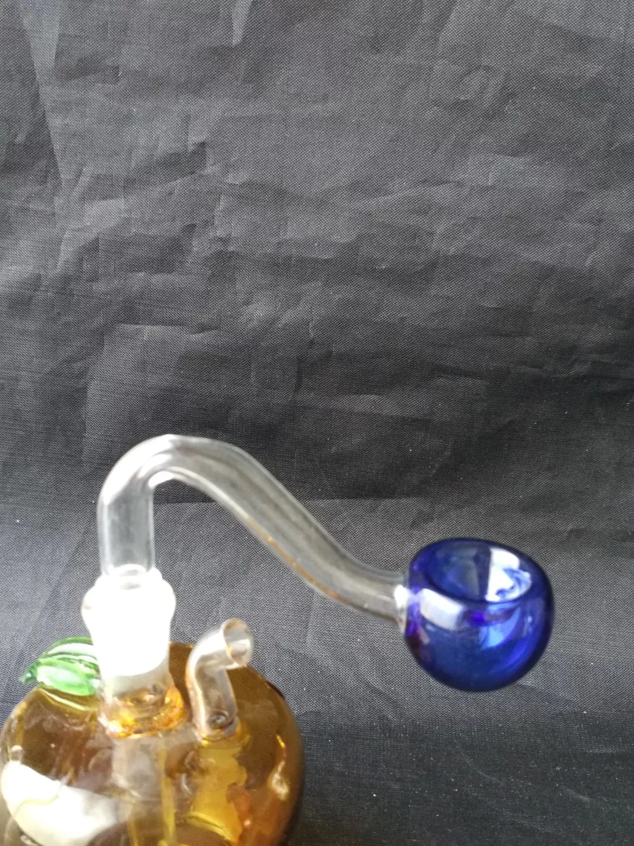 Papered Glass Bongs Tillbehör, Vattenrör Glas Bongs Hooakahs Två funktioner för oljeplattor glas bongs