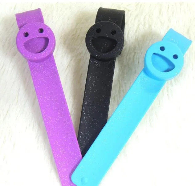 Baby Clap Circle Smile Face Silicone Mosquito Repeller Bracelet Children Outdoor Anti Mosquitos Wrist Strap 2 6sd C R