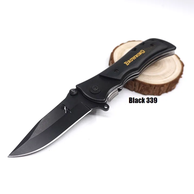 Нож -нож для ножа складного выживания складной лезвие затвердело 440c карманные охотничьи ножи на открытом воздухе EDC Tools215k