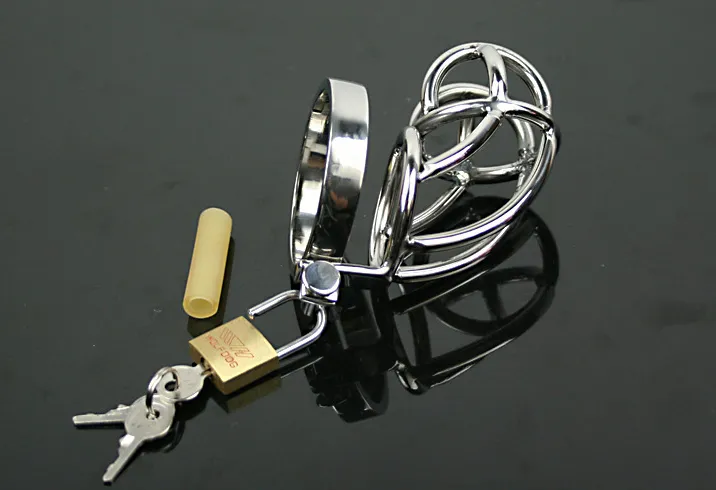 Cock Lock Male Chastity Belt Stainless Steel Sex Toy For Men Devices Anti-masturbation Metal Penis Cage