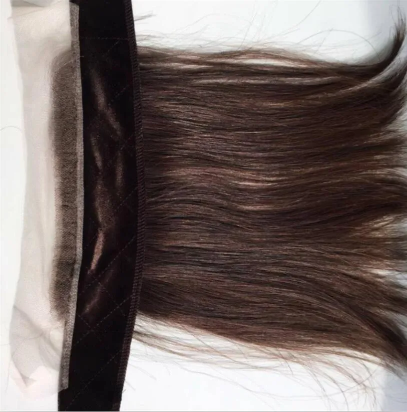 Real Human Hair Headbands Brown Color 4 Mongolian Hair Accessory style Invisible Iband Lace Grip For Jewish Wig Kosher Wigs9839699