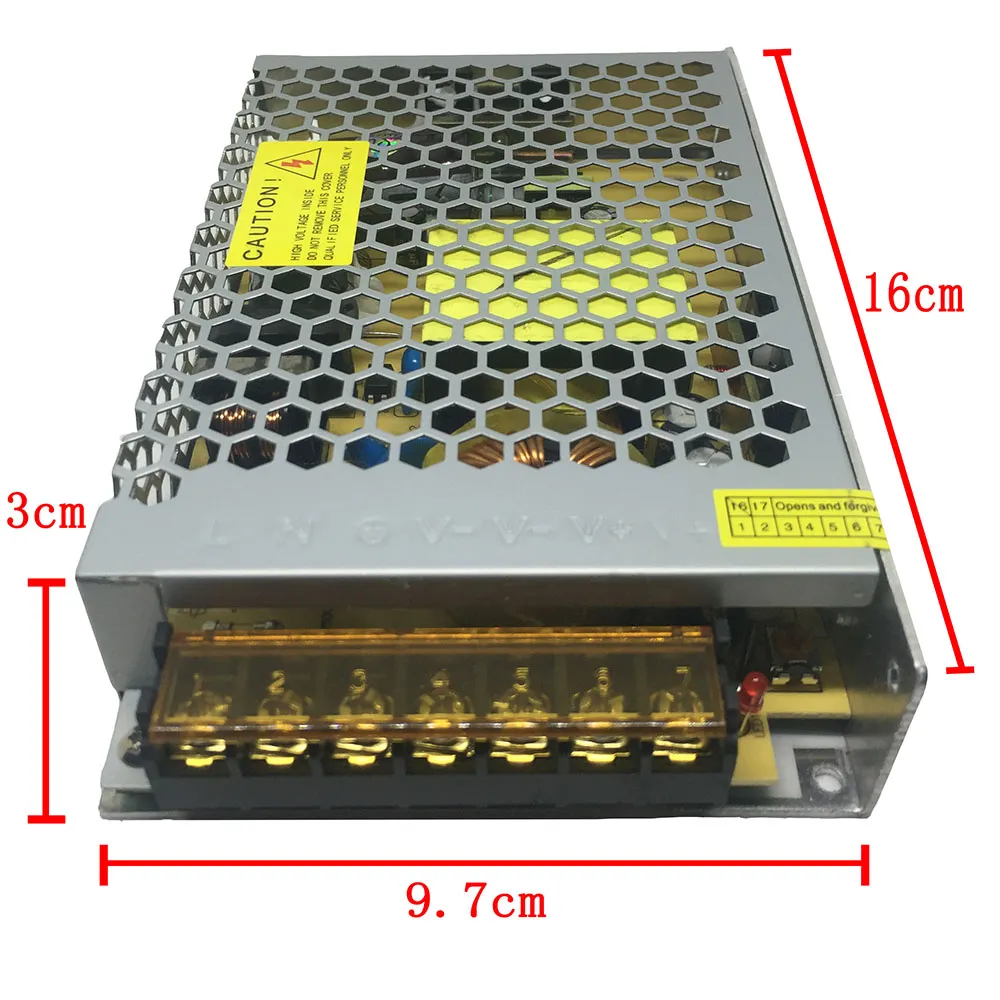 1 pièces 250W LED Driver Circuit alimentation LED 12V interrupteur alimentation LED transformateur d'éclairage Ultra mince coque en aluminium pilote