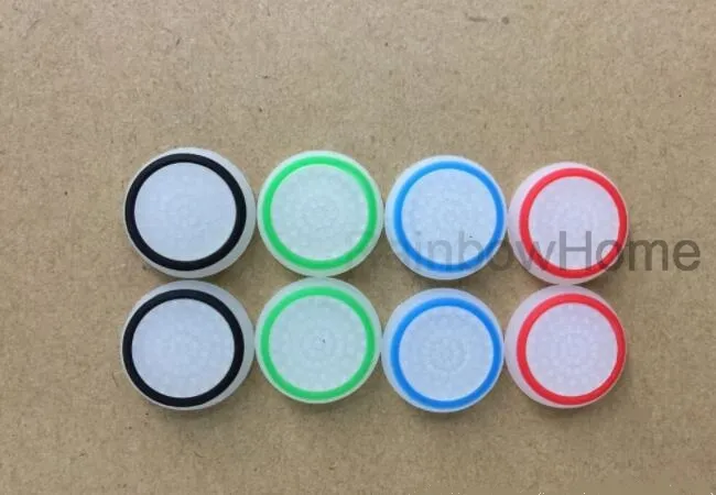 Luminous Silicone Rubber Thumb Stick Protective Cap Joystick Grip Cover For PS4 PS5 Xbox ONE 360 Controller Gamepad Sample