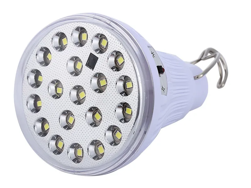 UMlight1688 inomhus DC6V 20 lysdioder 2.5W Remote Control Solar LED Light Outdoor Garden Decoration Lamp 1W Panel