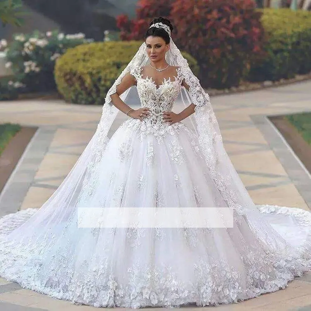 50 Modelos de Vestido de Noiva Estilo Princesa 2016