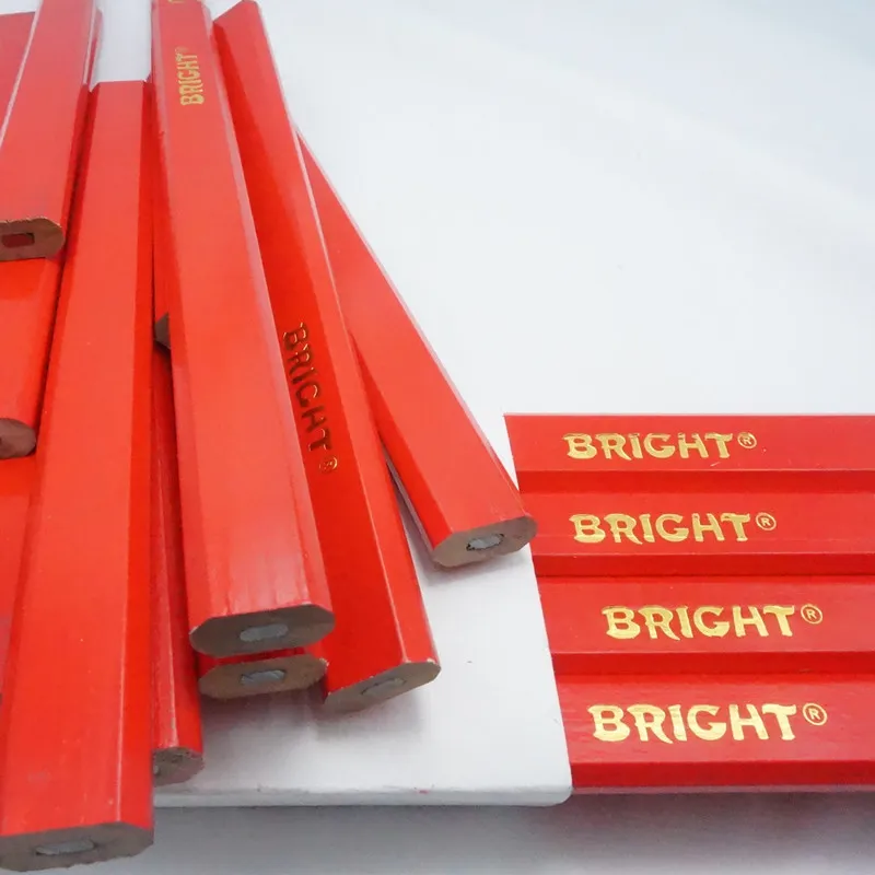 2020 새로운 HB 와이드 플랫 연필 목수 연필 DIY 수공예품 도구 ​​특수 목적 편지지 좋은 품질