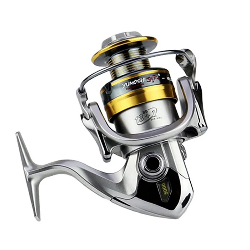 Metal Spool Sea Boat Fishing Spinning Reel 131BB Superior Carp Fishing Wheel For Freshwater Saltwater 10007000 Series6941859