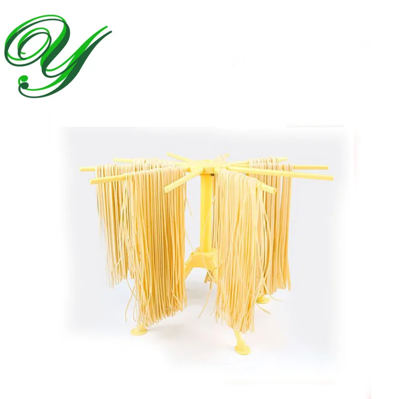 Pasta Bamboo Clothes Drying Rack Spaghetti Dryer Stand Tray 10