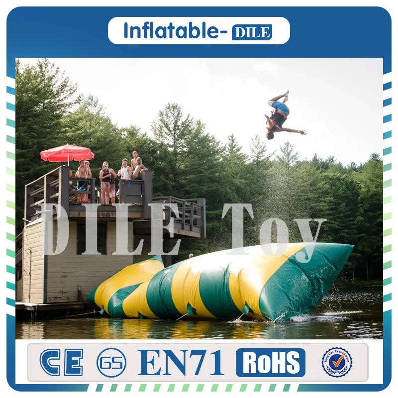 Inflatable Water Blob Jump Balloon 5x2m, 2024s Hottest Water Game, Free