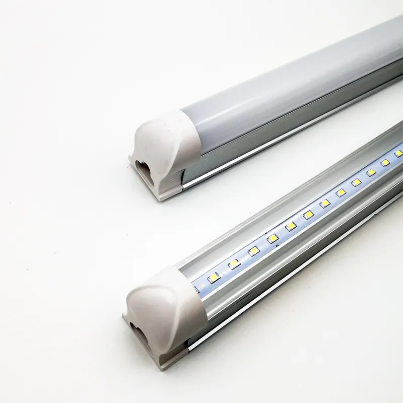 Tube LED 8ft intégré T8 LED Tube 45W 4800LM SMD 2835 lampe 2.4M 85-265V ampoule led éclairage fluorescent