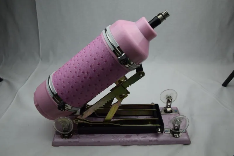 2017 Nieuwe bijgewerkte roze krachtige automatische geslachtsmachines met dildo climax machine love machine beweging snelheid0 415 timesminut6365221