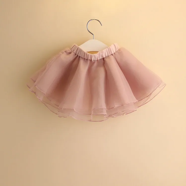 LACOFIA Meisjes Tutu Rok Peuter Rimpels Gelaagde Tule Rok Prinses Tutu Pettiskirt Feest Dans Bubbel Mini Rok (0-10 Jaar), Regenboog, 2-4 Jaren