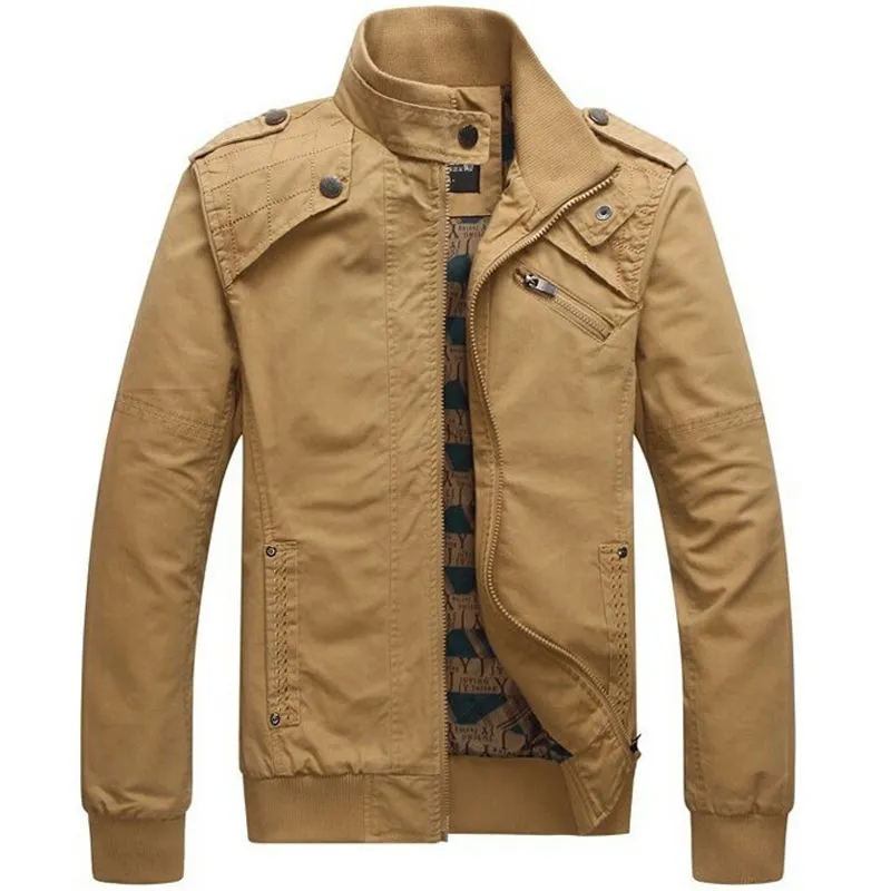 Giacca da uomo autunno inverno giacche di cotone invalcato in lavanza di cappotti da uomo dell'esercito di capispalla militare Jaqueta Masculina Coat Parka