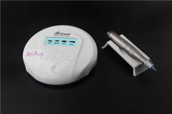 New Intellignet Cosmetic Tattoo & Permanent Makeup Machine Double Pen Digital micropigmentation Dermapen Artmex V6