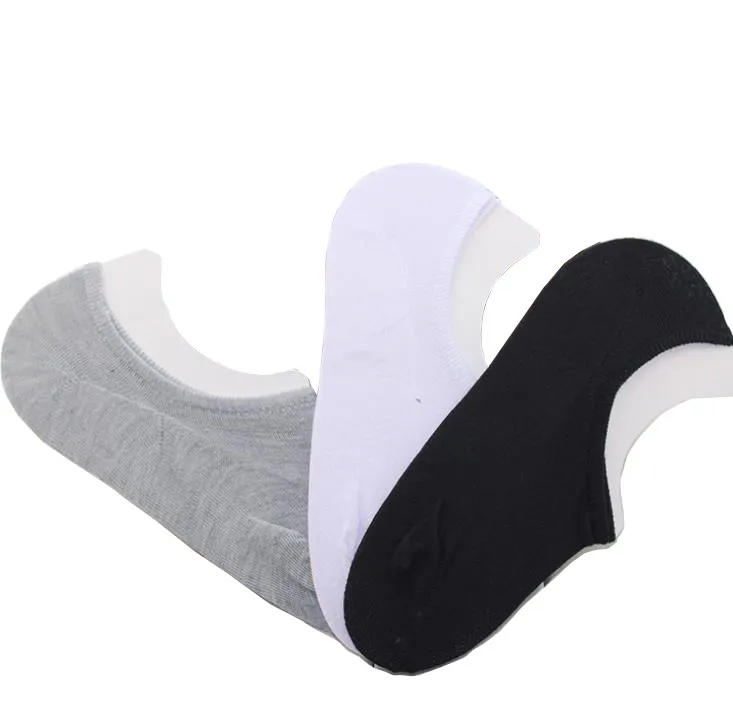 Wholesale-5 pairs / lot boat socks Hot Sale New summer style men women socks good quality cotton Fitted Sock Slippers free shipping