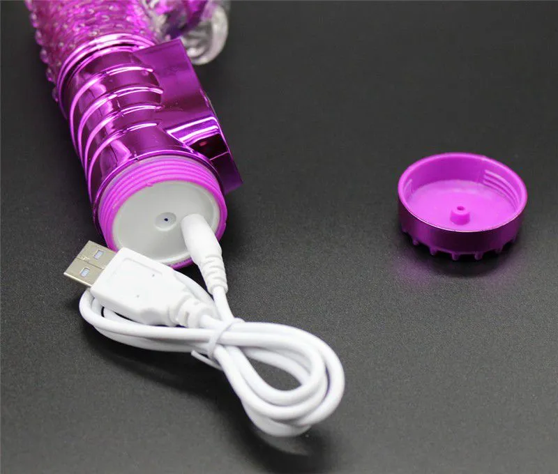 Kuğu Up ve Aşağı Sokmak Dildo Vibratör 36 Hız Vücut Masajı Rotasyon Boncuk Kadın Mastürbasyon Seks Oyuncakları Yetişkin Seks Ürünleri