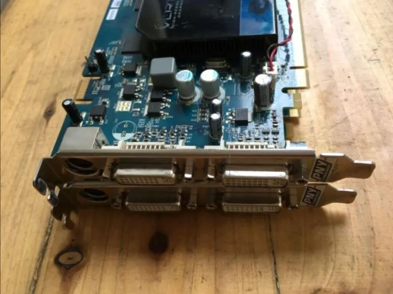 Schede grafiche PNY 8600GT ricondizionate 256 MB PCI-E schede video Philips IU22/IE33 Servizio di imaging a ultrasuoni Parte di riparazione P/N 453561344971