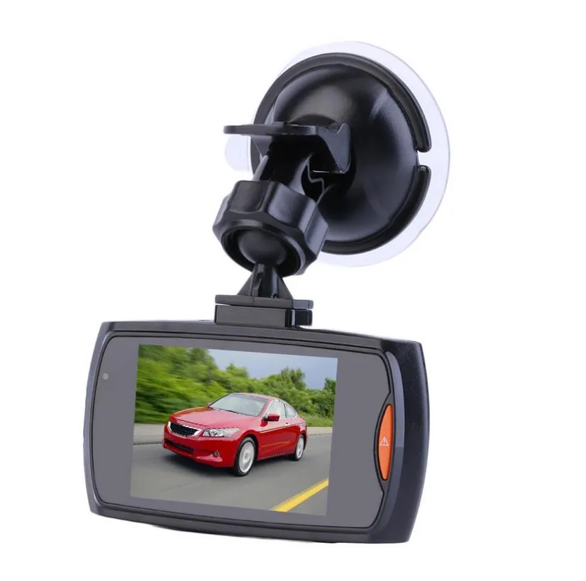 Enviar livre-G30 2.4 "Carro Dvr 120 Graus Wide Angle Full HD 720 P Registrador de Câmera Do Carro Registrator Night Vision G-Sensor Traço Cam