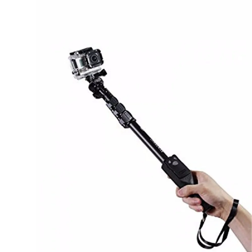 Yunteng 1288 Bluetooth sans fil de poche selfie Extendable stick Monopode avec Zoom pour iPhone Sticks samsung selfie
