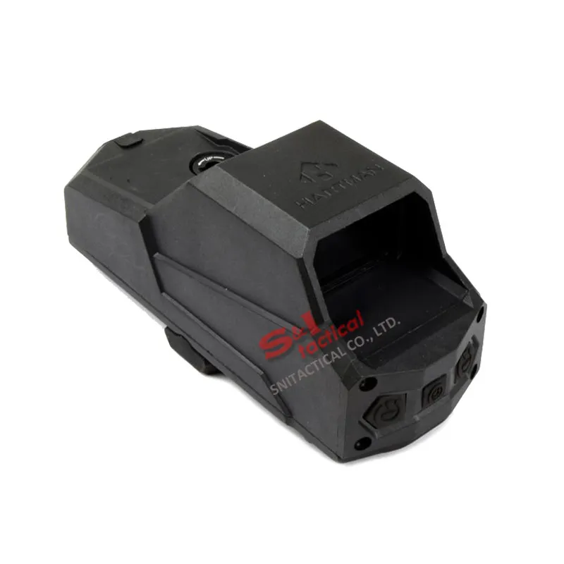 Tactical Hartman MH1 Red Dot Sight Reflex Grootste veldbereik met snelle detach en USB-oplader voor Jachtlucht Zacht zwart