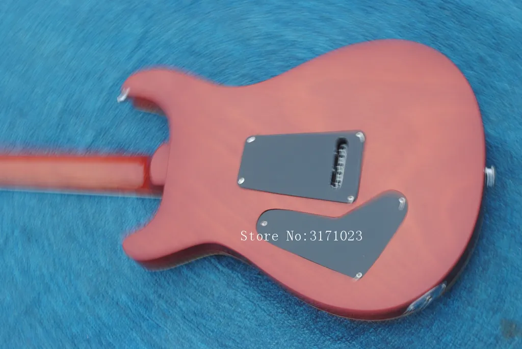 Chegada Nova Custom Shop guitarra vermelha estourou guitarra elétrica Rosewood Fingerboard
